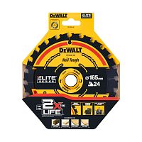 Пильный диск DEWALT EXTREME DT10624, 165/20 мм.