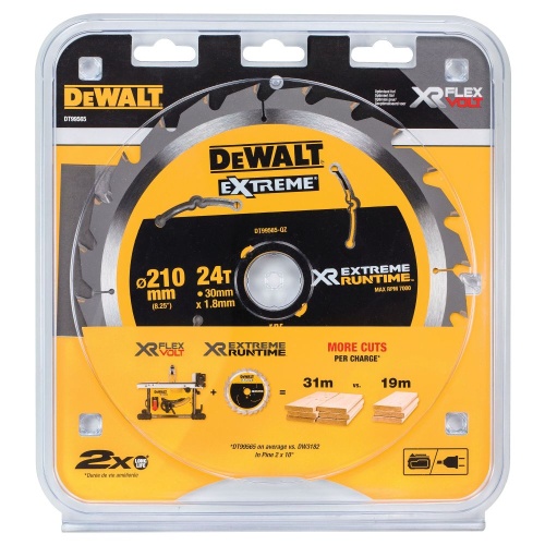 Пильный диск по дереву DEWALT DT99565, 210х30х1.8 мм (DT99565-QZ) фото 3