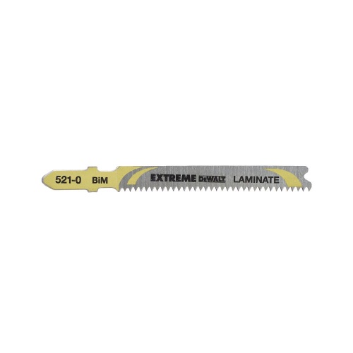 Пилка для лобзика DEWALT EXTREME DT2080, по ламинату, BiM, 82 x 59 x 1.7 x 15 мм, T101BIF, 5 шт. фото 2 Пилка для лобзика DEWALT EXTREME DT2080, по ламинату, BiM, 82 x 59 x 1.7 x 15 мм, T101BIF, 5 шт. фото 2