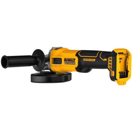 Аккумуляторная угловая шлифмашина DEWALT DCG407N, 18 В, 125 мм, 9000 об/мин, без АКБ и ЗУ (DCG407N-XJ) фото 8 Аккумуляторная угловая шлифмашина DEWALT DCG407N, 18 В, 125 мм, 9000 об/мин, без АКБ и ЗУ (DCG407N-XJ) фото 8